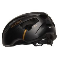 CAIRN PRISM II MAT BLACK GOLD  Casque vélo pas cher