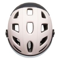 CAIRN CASQUE QUARTZ VISOR LED USB POWDER PINK Casque vélo pas cher