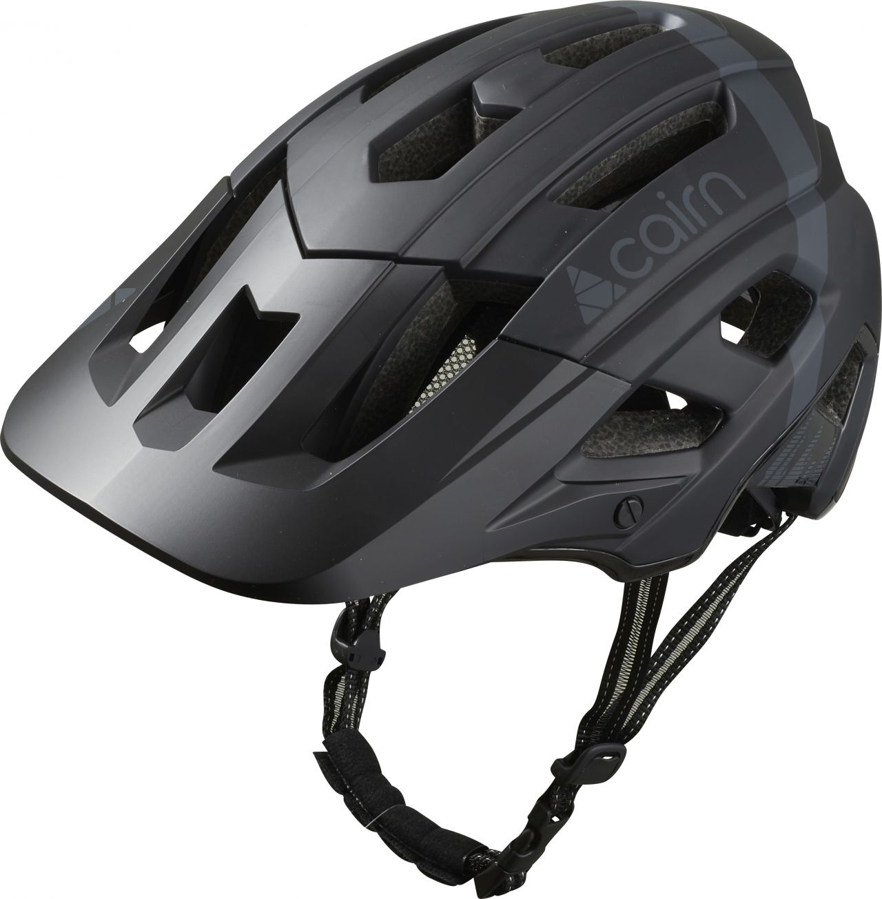 CAIRN CASQUE DUST II FULL BLACK  Casque vélo