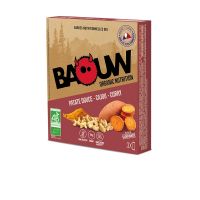 BAOUW  3 BARRES PATATE DOUCE CAJOU CURRY Barre énergetique pas cher