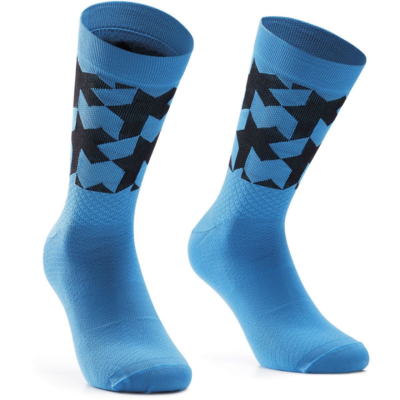 ASSOS MONOGRAM SOCKS  EVO CYBER BLUE Soquettes vélo Assos