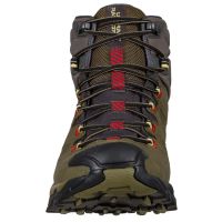 LA SPORTIVA ULTRA RAPTOR II MID LEATHER GTX IVY ET TANGO RED Chaussure de randonnée pas cher