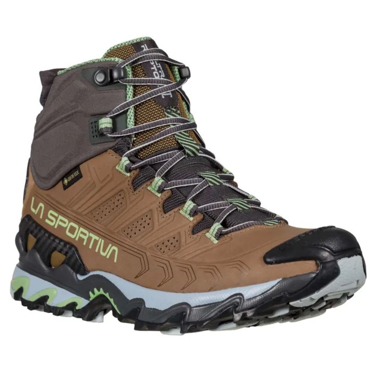 LA SPORTIVA ULTRA RAPTOR II MID LEATHER GTX TAUPE ET SAGE  Chaussure de randonnée