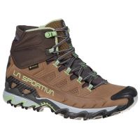 LA SPORTIVA ULTRA RAPTOR II MID LEATHER GTX TAUPE ET SAGE  Chaussure de randonnée pas cher