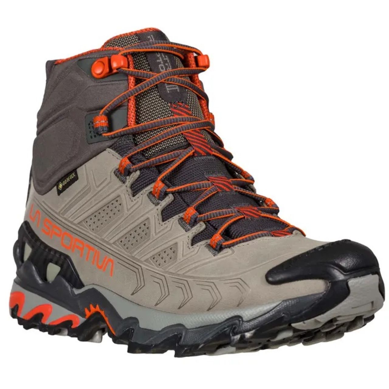 LA SPORTIVA ULTRA RAPTOR II MID LEATHER GTX MOON ET PAPRIKA  Chaussure de randonnée