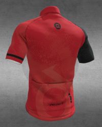 MINOTOR  MAILLOT INFINITE ROUGE  Maillot vélo pas cher