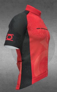 MINOTOR  MAILLOT INFINITE ROUGE  Maillot vélo pas cher