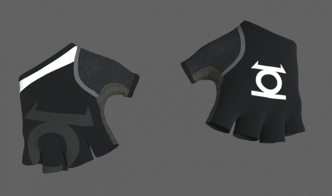 MINOTOR GANT INFINITE NOIR ET BLANC Gants de vélo