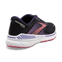 BROOKS ADRENALINE GTS 22 BLACK PURPLE CORAL Chaussures de running brooks pas cher