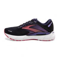 BROOKS ADRENALINE GTS 22 BLACK PURPLE CORAL Chaussures de running brooks pas cher