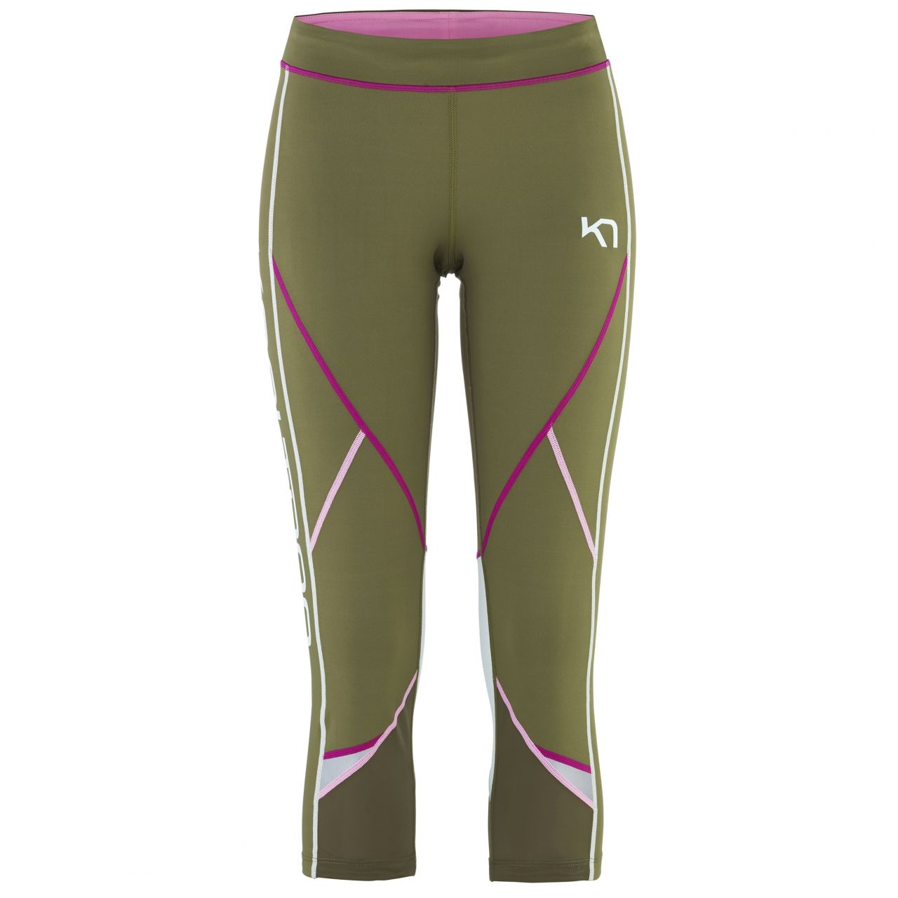 KARI TRAA LOUISE  3/4 TIGHT TWEED Corsaire  running femme
