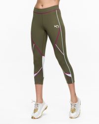 KARI TRAA LOUISE  3/4 TIGHT TWEED Corsaire  running femme pas cher