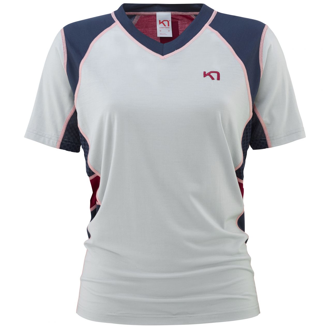 KARI TRAA VOSS LIGHT TEE MISTY Tee shirt été avec laine de merinos