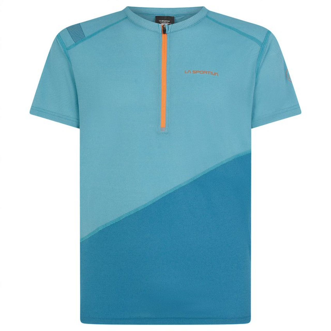 LA SPORTIVA LIMITLESS T SHIRT TOPAZ ET SPACE BLUE Tee shirt running homme