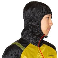 LA SPORTIVA BLIZZARD WINDBREAKER JACKET NOIRE ET JAUNE Veste running homme pas cher