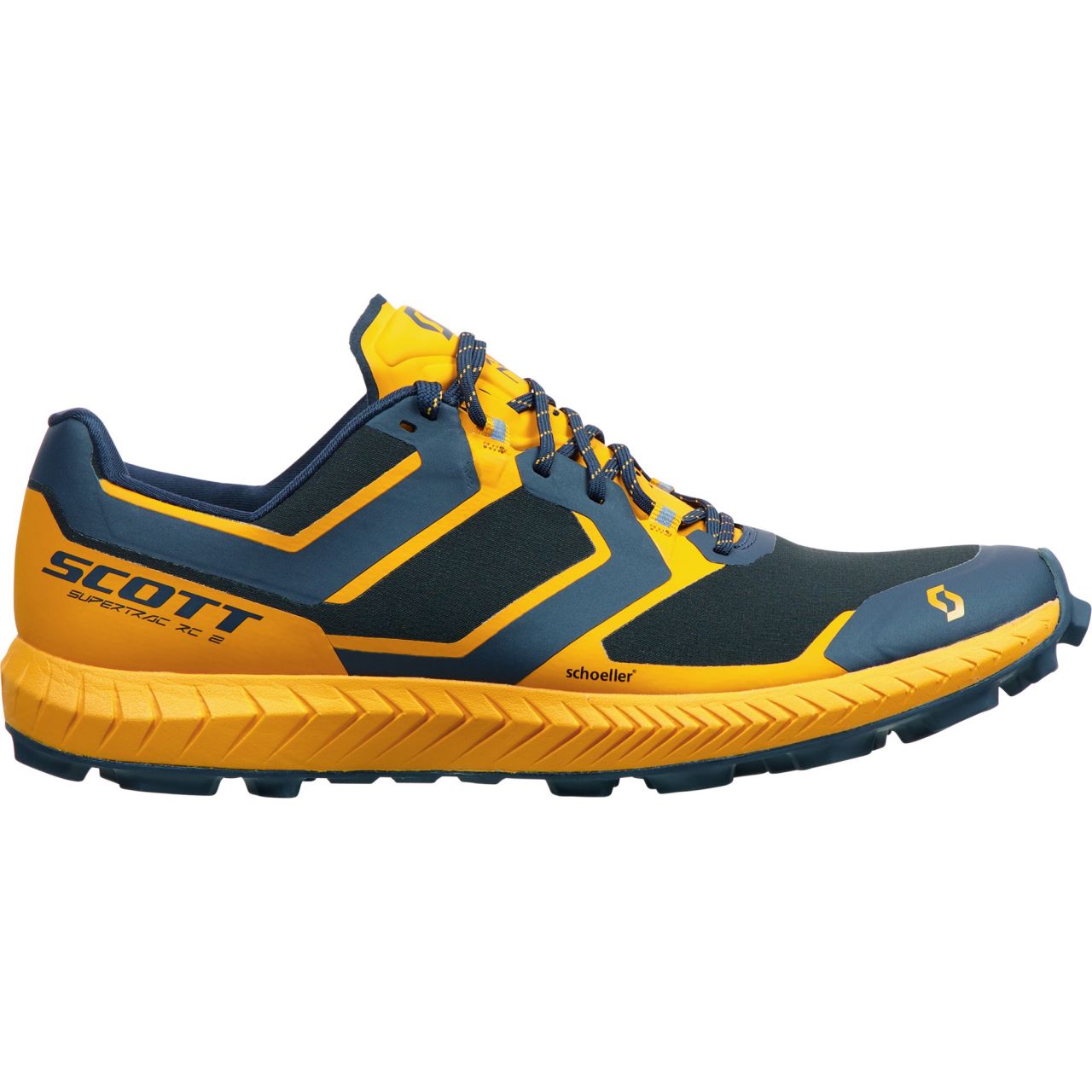 SCOTT SUPERTRAC RC2 NOIRE ET BRIGHT ORANGE  Chaussures de Trail