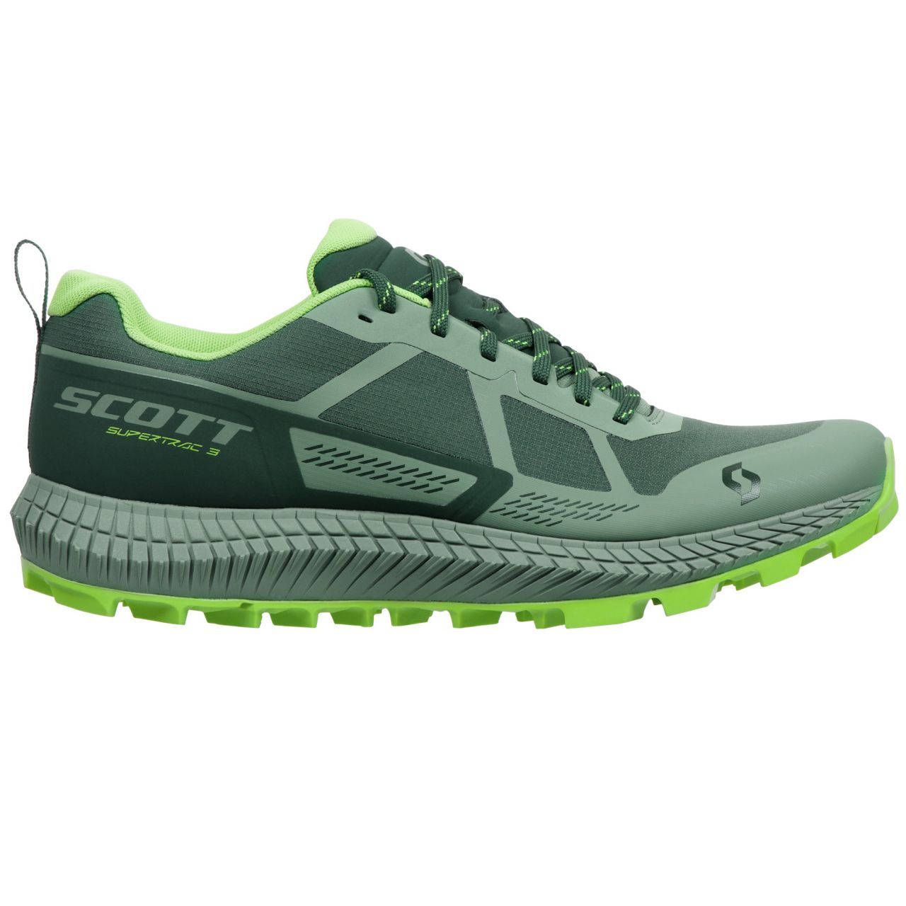 SCOTT SUPERTRAC 3 SMOKED GREEN Chaussures de Trail