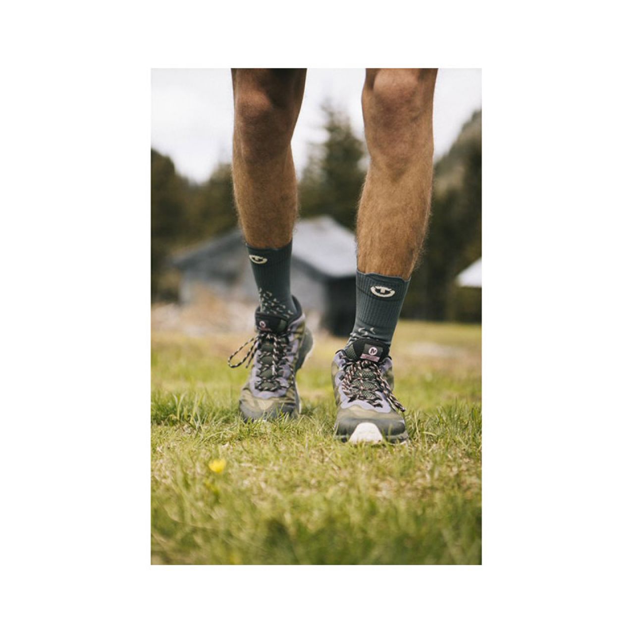 Therm-Ic Chaussettes Trekking Ultra Cool Linen Femme – Respirantes Et Fraîches – Gris – Taille EU 35-36