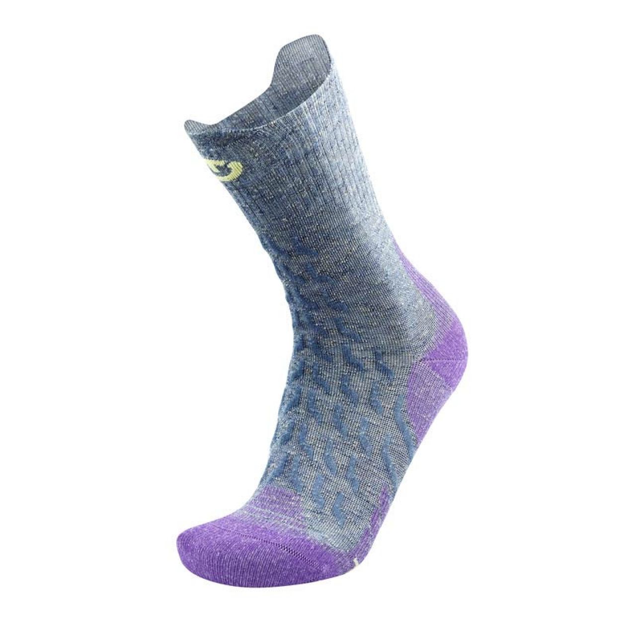 THERMIC CHAUSSETTE TREKKING ULTRA COOL LINEN GRISE ET VIOLETTE chaussette de trekking