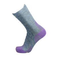 THERMIC CHAUSSETTE TREKKING ULTRA COOL LINEN GRISE ET VIOLETTE chaussette de trekking pas cher