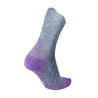 THERMIC CHAUSSETTE TREKKING ULTRA COOL LINEN GRISE ET VIOLETTE chaussette de trekking pas cher