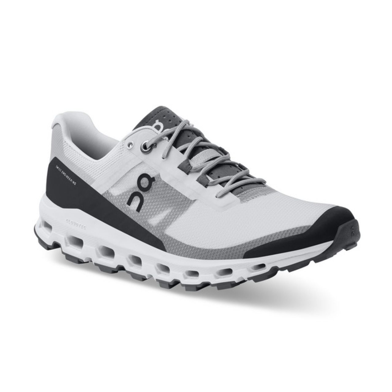 ON RUNNING CLOUDVISTA WOMEN GLACIER ET BLACK Chaussures de trail