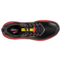 BROOKS CASCADIA 16 NOIRE ET ROUGE  Chaussures de trail pas cher