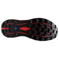 BROOKS CASCADIA 16 NOIRE ET ROUGE  Chaussures de trail pas cher