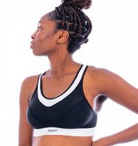 ZSPORT BRASSIERE BOLERO NOIRE ET BLANCHE Brassière Femme