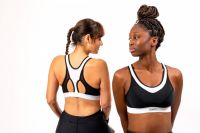 ZSPORT BRASSIERE BOLERO NOIRE ET BLANCHE Brassière Femme pas cher