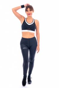 ZSPORT BRASSIERE BOLERO NOIRE ET BLANCHE Brassière Femme pas cher