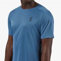 ON RUNNING PERFORMANCE T M NIAGARA NAVY Tee shirt running pas cher