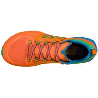 LA SPORTIVA  JACKAL FLAME ET ELECTRIC BLUE chaussure de  trail pas cher