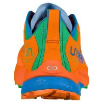 LA SPORTIVA  JACKAL FLAME ET ELECTRIC BLUE chaussure de  trail pas cher