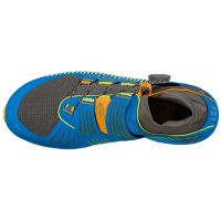 LA SPORTIVA CYCLON METAL ET ELECTRIC BLUE chaussure de  trail pas cher