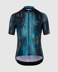 ASSOS MILLE GT JERSEY C2 DROP HEAD CYBER BLUE Maillot vélo pas cher