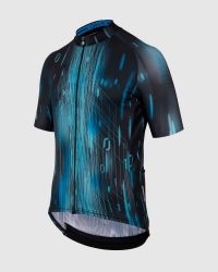 ASSOS MILLE GT JERSEY C2 DROP HEAD CYBER BLUE Maillot vélo pas cher