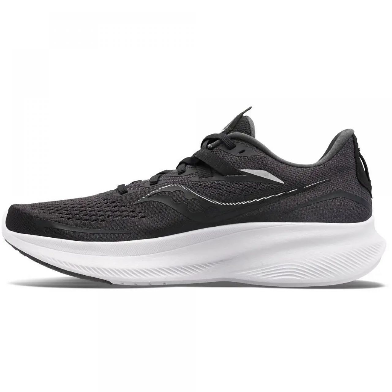SAUCONY RIDE 15 NOIRE ET BLANCHE Chaussures running