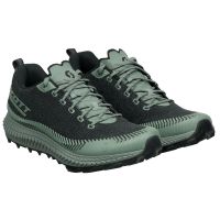 SCOTT SUPERTRAC  ULTRA RC NOIRE ET FROST GREEN Chaussures de Trail pas cher