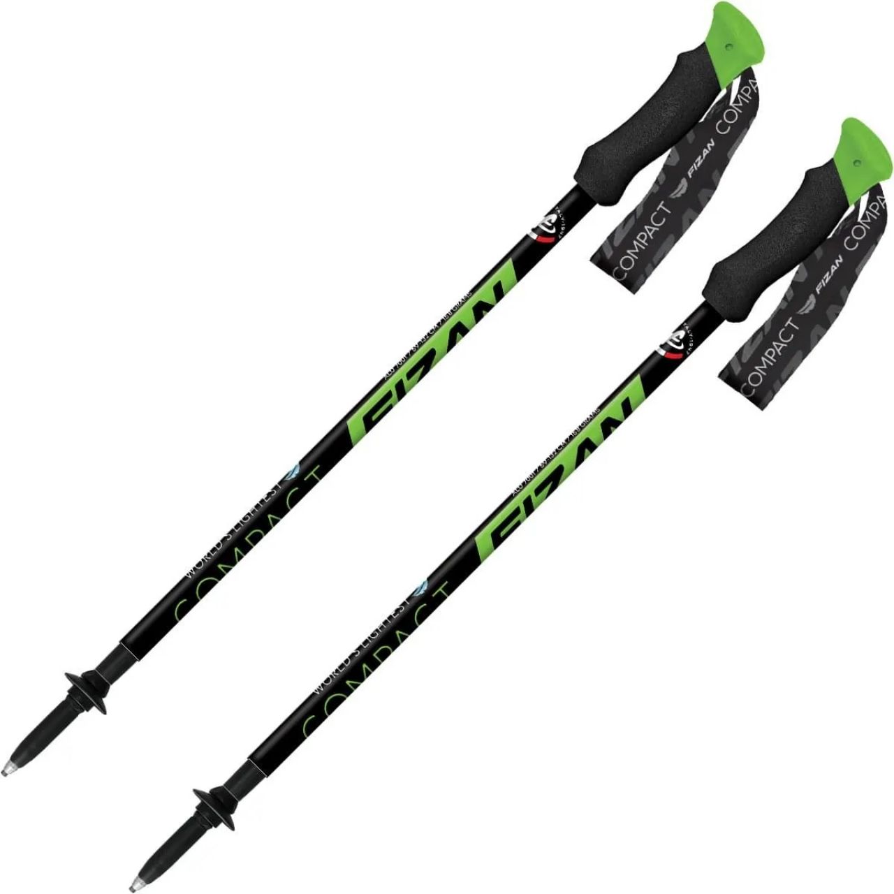 FIZAN COMPACT GREEN Batons de randonnée