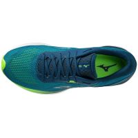 MIZUNO WAVE SKYRISE 3 ALGIERS BLUE Chaussures de running pas cher