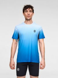 DAEHLIE TEE SHIRT INTENSITY DIRECTOIRE BLUE  tee shirt running pas cher