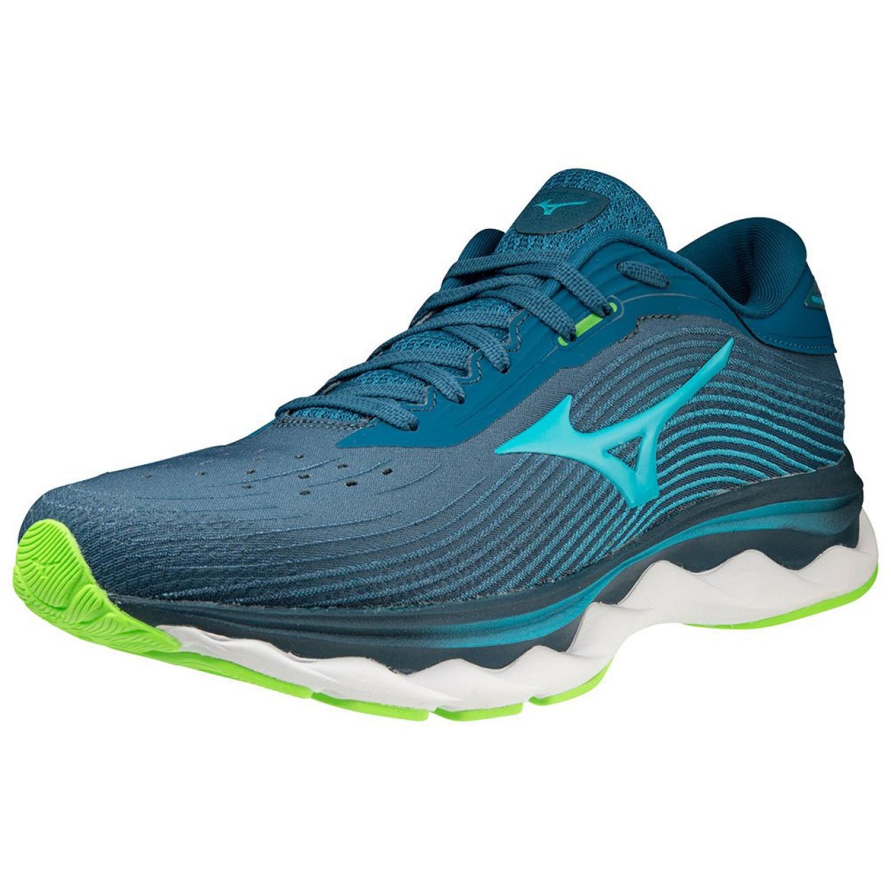 MIZUNO WAVE SKY 5 MOROCCAN BLUE  Chaussures de running