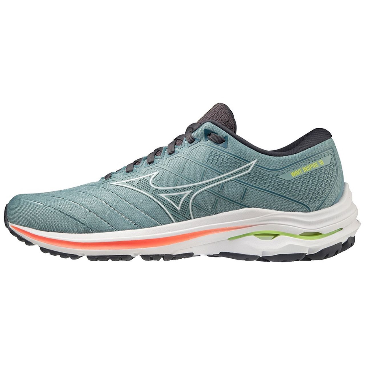 MIZUNO WAVE INSPIRE 18 SMOKE BLUE  Chaussures de running