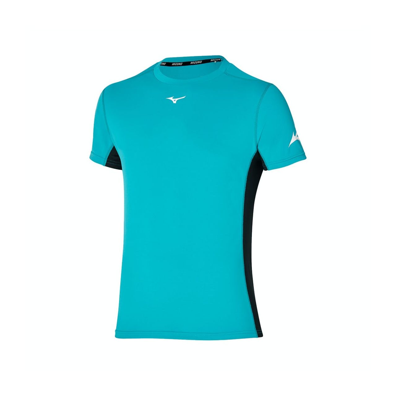 MIZUNO ALPHA SUN PROTECT TEE ALGIERS BLUE Tee Shirt anti-UV