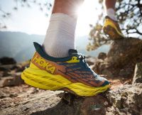 HOKA SPEEDGOAT 5 BLUE CORAL Chaussures de trail pas cher