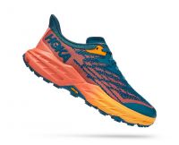 HOKA SPEEDGOAT 5 BLUE CORAL ET CAMELLIA Chaussures de trail pas cher