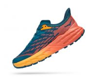 HOKA SPEEDGOAT 5 BLUE CORAL ET CAMELLIA Chaussures de trail pas cher