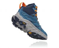 HOKA ANACAPA MID GTX REAL TEAL  Chaussures de Randonnée pas cher