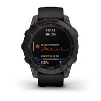 GARMIN FENIX 7 SAPHIRE SOLAR CARBON GRAY pas cher